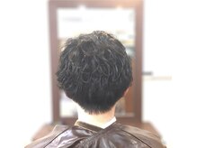 クワンプ(Qwamp)の雰囲気（#メンズ#ショート#パーマ#刈上げナシ）