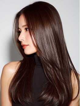 ビフィーノ リルネ(Bifino Rilune)の写真/クセやうねりなど髪のお悩みを改善◎やわらかい手触り×まとまりの良いナチュラルストレートを実現！