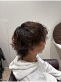 ツヤ感波巻きパーマ【二村】
