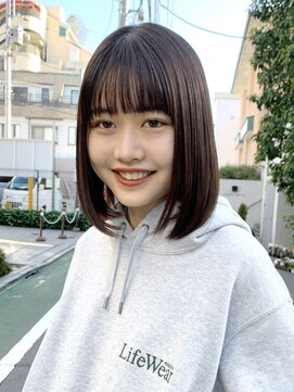 サンド 大阪梅田(sand) ココアベージュ/クラゲヘアー/オリーブグレー