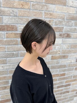 綺麗にまとまるショートボブ