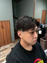スタンドバーバー 柏(STAND BARBER)&nbsp;MEN’S HAIR/波巻ツイストスパイラル/フェザーパーマ/柏
