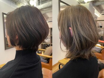 アロ(aLo)の写真/「白髪が気になり始めた…」大人女性の悩みに寄り添います*ライフスタイルに合わせた最適なカラーをご提案