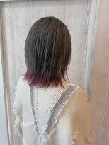 ヘアーアンドライフミルコ(miRuko) 裾カラー
