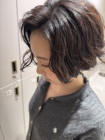 クララ ヒロシマセカンドフロア(CLALA Hiroshima 2nd floor)&nbsp;ショートボブパーマ/ボブパーマ/パーマスタイル