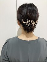 kotona【コトナ】&nbsp;シニヨンアップスタイルヘアセットパーティーヘアセット結婚式