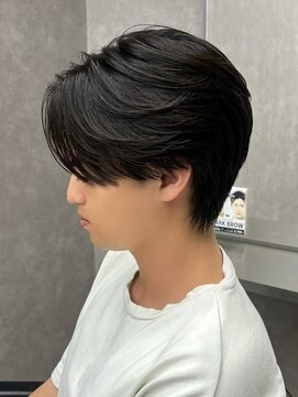 エルマーク 京都駅前(L-MARK) マッシュヘア/黒髪/メンズカット/men's/メンズ/眉毛