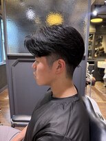 ステイゴールド 新百合ヶ丘(STAY GOLD)&nbsp;ツーブロックナチュラルパーマ 束感スタイル