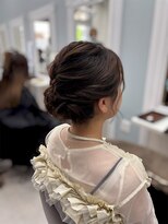 ジパングインスパイア&nbsp;ふんわりお呼ばれヘア