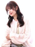 ロング ミディアム 巻き髪 顔まわり 前髪 レイヤー 20代30代40代