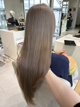 コト 福井大和田店(coto) 福井/大和田/ダブルカラー/ホワイトミルクティー/ハイトーン