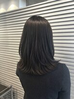 エッジ(EDGE) 「毛先に抜け感 艶レイヤーミディ