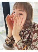 シンプルなのにかわいいオシャレボブ☆