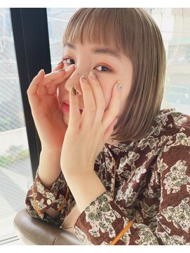 ディッセンバー 渋谷(December) シンプルなのにかわいいオシャレボブ☆
