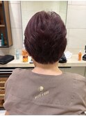 癖毛を活かしたショートスタイル