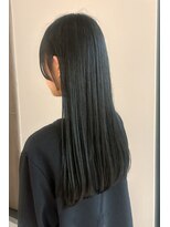ポノ(po_no) 透明感ブラック×艶髪ストレート