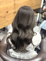 ロックス バイ マグ 松本(rocks BY MAG)&nbsp;10代20代イエベブリーチ無しワンカラー透明感オリーブベージュ