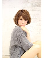 ヘアーリーフ(Hair Leafy)&nbsp;「Ｌｅａｆｙ」　ふんわり　大人ボブ