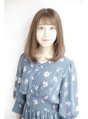 20代30代40代50代/前髪/マチルダボブ/インナーグレージュ/銀座