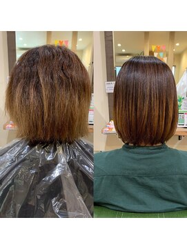 ラゴム(Lagom) 20代30代☆大人かわいい◎ツヤ髪ストレート×ボブディ