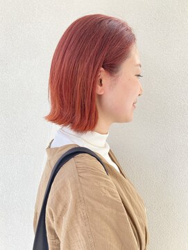 カサネ(casane) 【CASANE下北沢】コーラルオレンジ【渡辺祐磨】