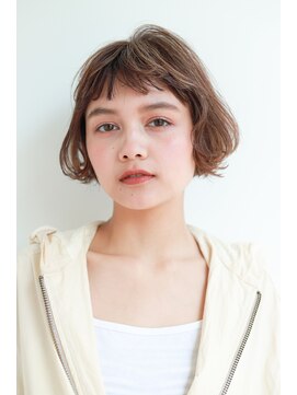 アリゲート ダイカンヤマ(Ari gate daikanyama) フレンチボブワンサイドショートブランジュ