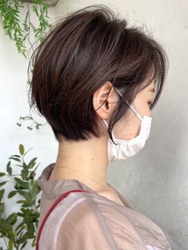 トレヘアー(tRe hair) ナチュラルハイライト ショート