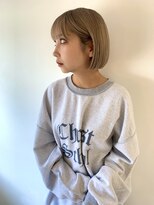 オンヌ(onnu) 切りっぱなしのベージュカラー