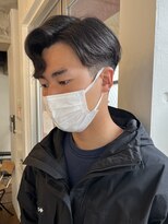 バイフィフス 原宿/表参道(by fifth)&nbsp;◇センターパート ニュアンスパーマ 韓国ヘア ガイルカット