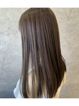 ガーデンエス 府中店(GARDENes) ブリーチなし透け感グレージュ