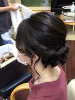 ヘアサロン ユニティ(Hair Salon Unity) 編み込みシニヨン