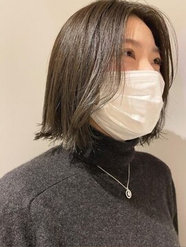 ラヴェストバイフレイスウェル(LOVEST by frace well) センターパートボブ☆