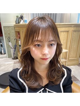 ロンド ロビン 栄(Lond robin) 【Lond robin】木屋元一　前髪/顔まわり/小顔カット/韓国ヘア　m