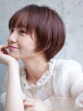アッシュ 清瀬店(Ash) 骨格矯正カット×丸みショート【Ash清瀬店　村岡信太朗】