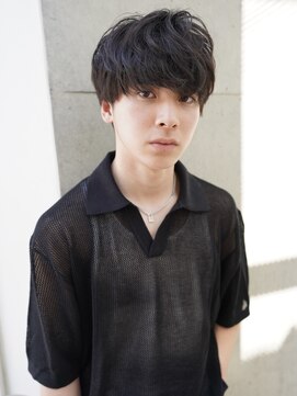 ニコ トウキョウ(nico TOKYO) メンズ/センターパート/ウルフ/シースルーマッシュ