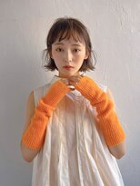 ムク 甲府(muku.)&nbsp;前髪/マチルダボブ/ピンクベージュインナー/グレージュ[甲府駅]