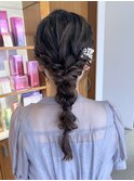 結婚式ヘアセット