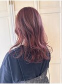 ピンクレイヤーカット