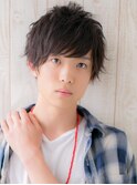 アッシュオリーブでこなれ感！カジュアルショートk名護大東