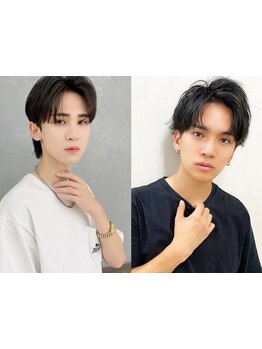 《メンズカット＋炭酸シャンプー￥4500★》Men'sから支持される納得の仕上がり！好感度UPの男前style*