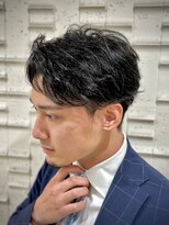 プレミアムバーバー 原宿店(PREMIUM BARBER produce by HIRO GINZA) センターパート　ビジネス/バーバー/フォーマル/床屋