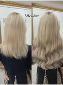 【Device梅田】レミーエクステ　ブリーチ