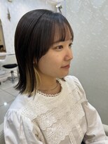 フレア(FLAiR) １０代２０代可愛い切りっぱなしボブ