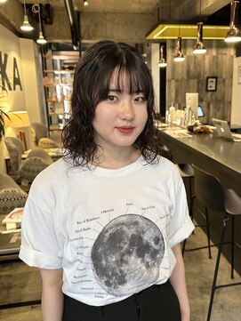 カオス(CHAOS) ミディアムパーマ