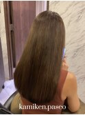 大人上品美髪ロング×艶ブラウンカラー【カミケンパセオ】