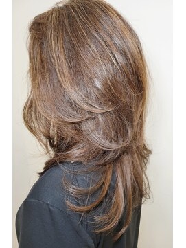 松本平太郎美容室 吉祥寺パートファイブ(PART5) ロングハイレイヤー/30代40代50代60代