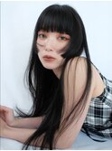 姫カットレイヤーフェミニンロング似合わせカット_F80202