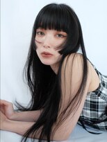 姫カットレイヤーフェミニンロング似合わせカット_F80202
