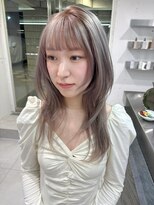 ダブ アオヤマ(DaB AOYAMA)&nbsp;グレージュカラー　グレージュ　ハイトーン　レイヤーカット