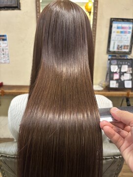 ベレッタ 枚方店(veretta.) 進化中！感動ストレート　担当　小林/ツヤ髪/ロングヘア/艶髪